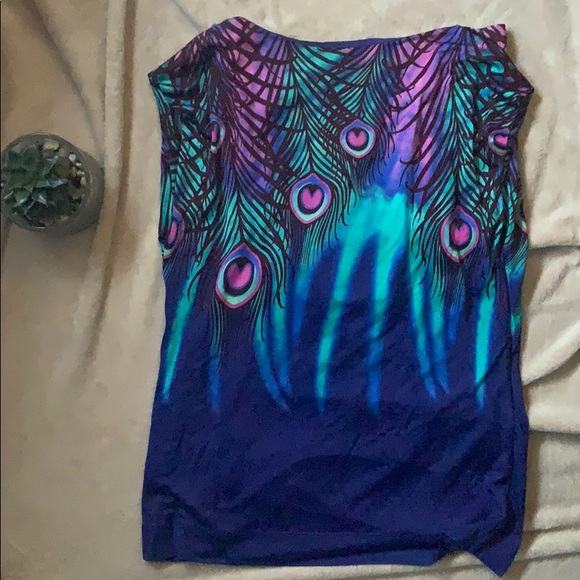 Matthew Williamson H&M peacock top - Picture 5 of 6